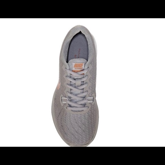 womens rose gold nike trainers